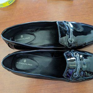 Black Patent Leather lady's flats